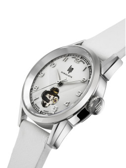 Montre femme coeur battant trefle Lip 671732 - vue de côté