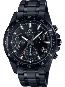 Montre toute BLACK, en acier RESISTANT. Marque CASIO EDIFICE, pour homme.  EFV-540DC-1AVUEF