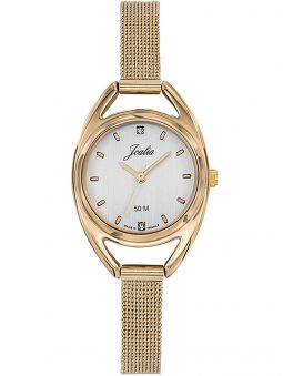 Montre femme Certus Joalia dorée bracelet milanais