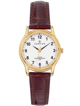 Montre Certus lunette doré