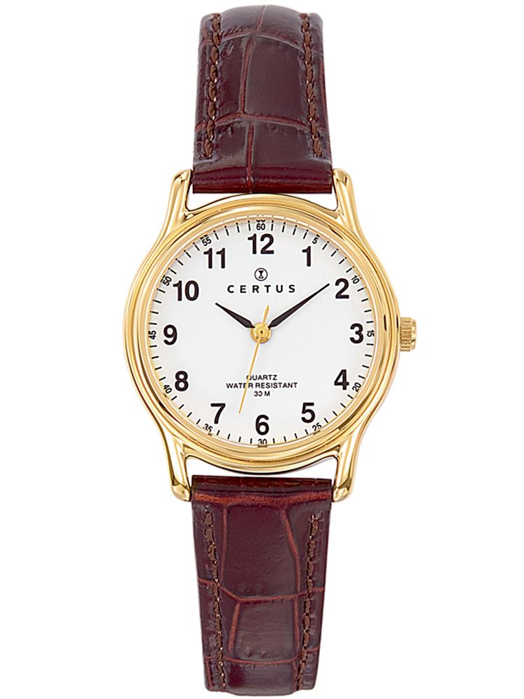 Montre Certus lunette doré