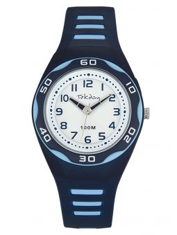 Montre enfant Tekday bleue 653492