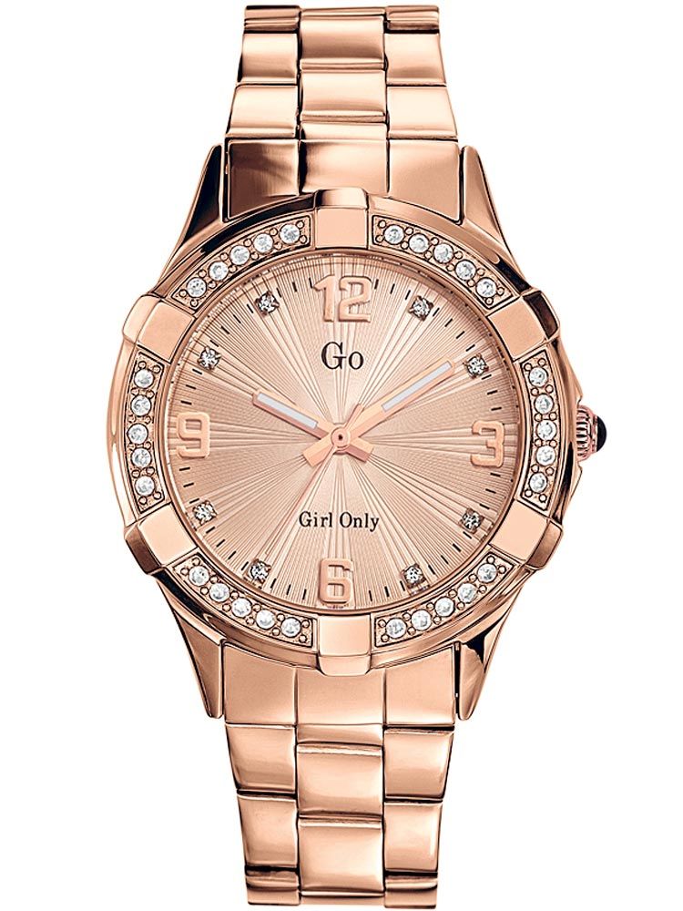 Montre femme Go doré rose 694888