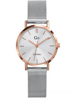 Montre femme Go bracelet milanais boite dorée