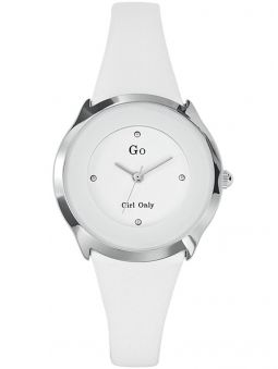 Montre femme Go design bracelet blanc