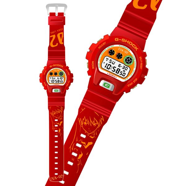 G-Shock-Evangelion Asuka
