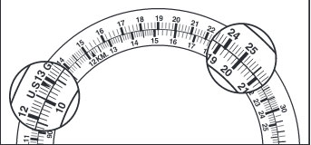 Division règle à calcul